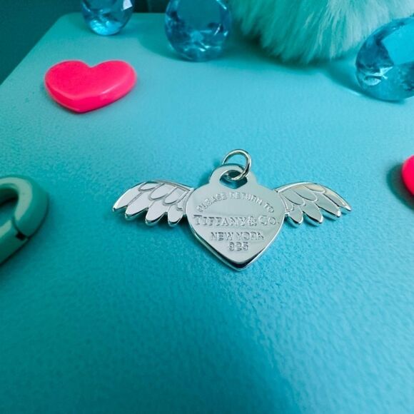 Gently Used Tiffany & Co. Angel Wing Charm/Pendant - Picture 2 of 3